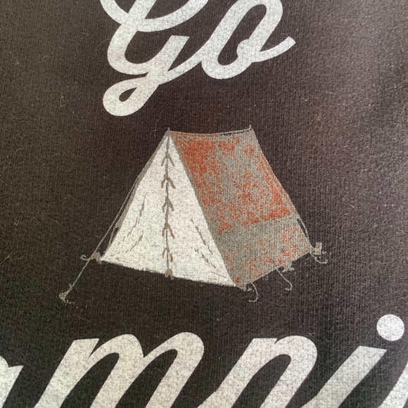 Sub_urban Riot "Go Camping", Blk Sweatshirt, sL - Picture 4 of 4